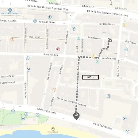 Апартаменты Sweet Marceau 6 Hyper Centre Proche De La Et Du Palais Канны